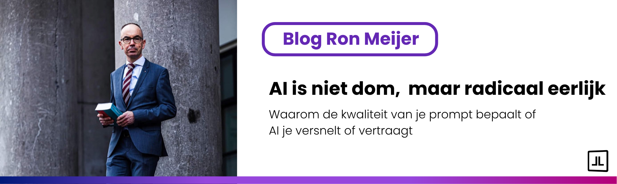Blog Ron Meijer AI is niet dom