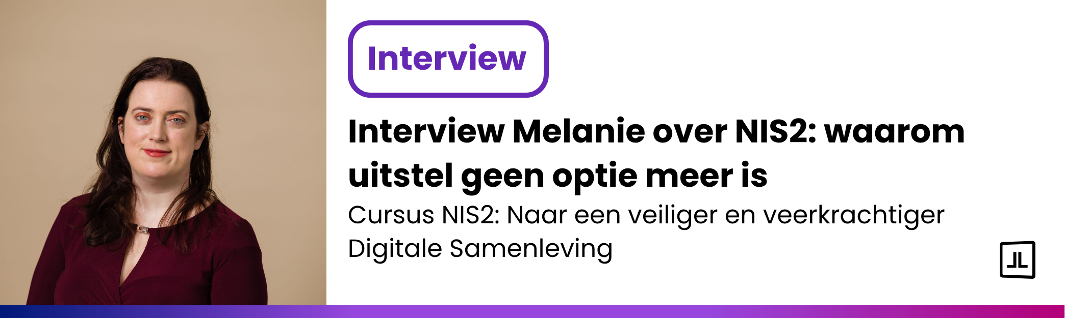 Melanie van Leeuwen over het belang van NIS2