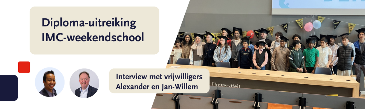 Diploma-uitreiking IMC-weekendschool