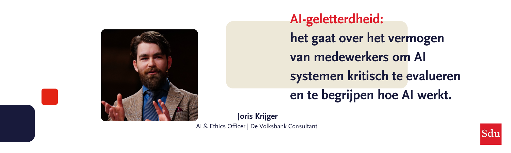 Interview AI en geletterdheid Joris Krijger
