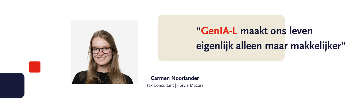 "Door GenIA-L is ons leven makkelijker geworden"