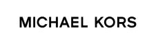 Logo van Michael Kors in zwarte letters.