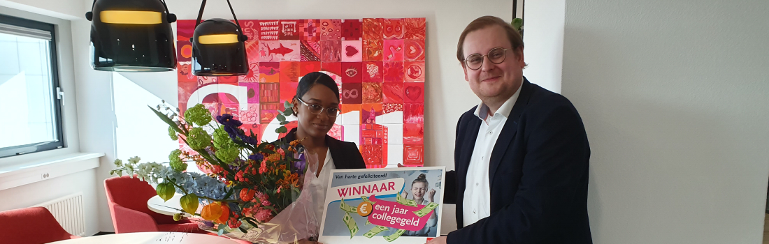Winnares van de #collegegeld actie van 2019!