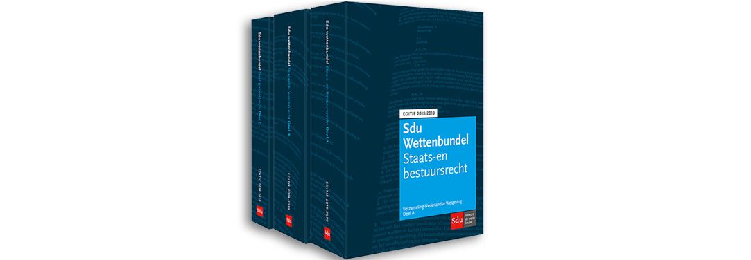 Wie maakt de Sdu Wettenbundel?
