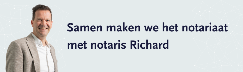 ‘Notarissen worden steeds minder een producent van aktes.’ 