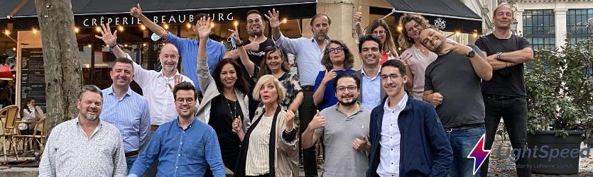 Lefebvre Sarrut viert de eerste Lightspeed Open Day, het slotevenement van het Europese Accelerator Programma