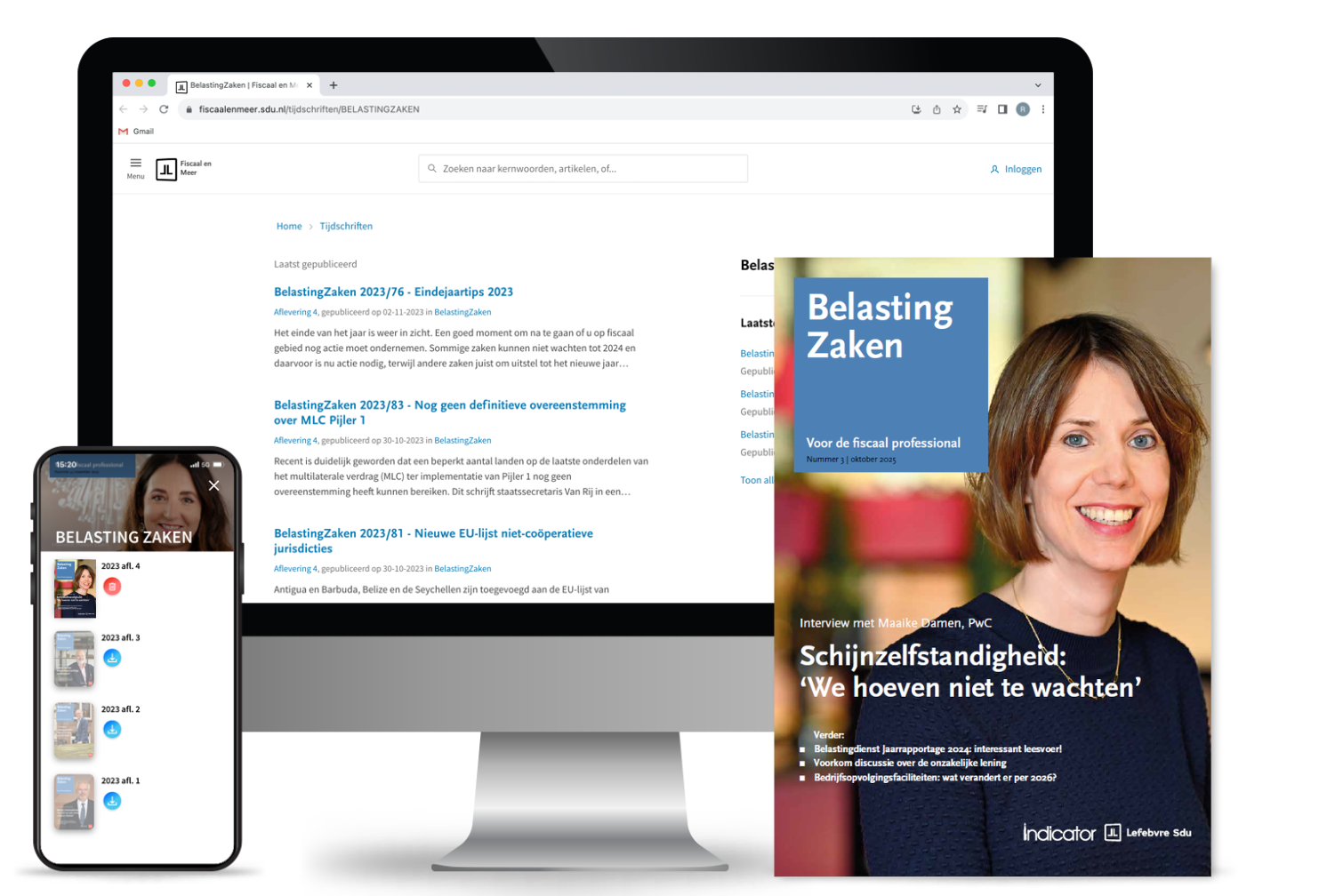 Belastingzaken abonnement (tijdschrift en online)
