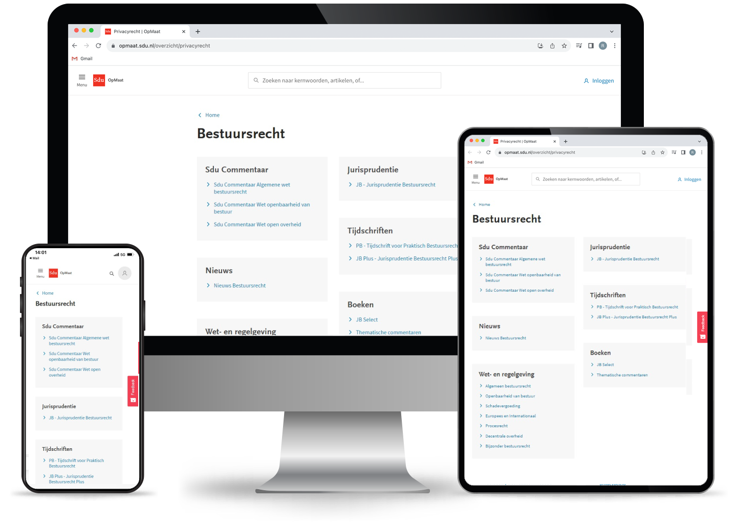 OpMaat Bestuursrecht (Online+app)