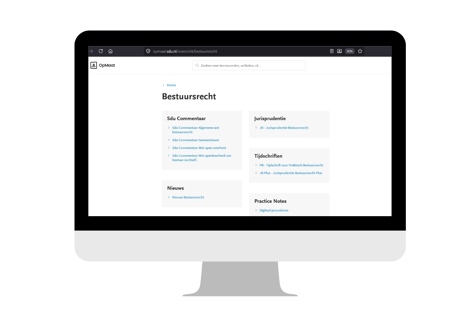 OpMaat Bestuursrecht (Online+app)