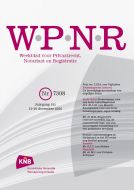 Weekblad voor Privaatrecht, Notariaat en Registratie (tijdschrift +
app)
