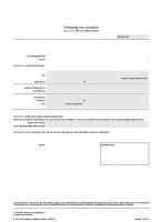 Verklaring van overlijden door geneeskundige (pak 25)