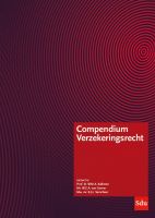 Compendium Verzekeringsrecht | 2019