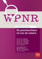 De poortwachtersrol van de notaris