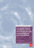 Intra-group financial transactions and the arm's length principle