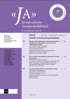 Jurisprudentie Aansprakelijkheid