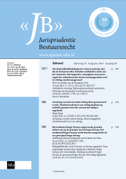 Jurisprudentie Bestuursrecht