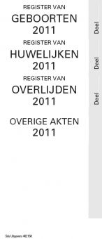 Registerstroken 2025 (vel a 6 rugstroken)