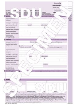 Aanvraagformulier bijzondere bijstand Participatiewet in 2-voud (blok a 25)