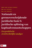 Nationale en grensoverschrijdende juridische fusie & juridische splitsing kapitaalvennootschappen