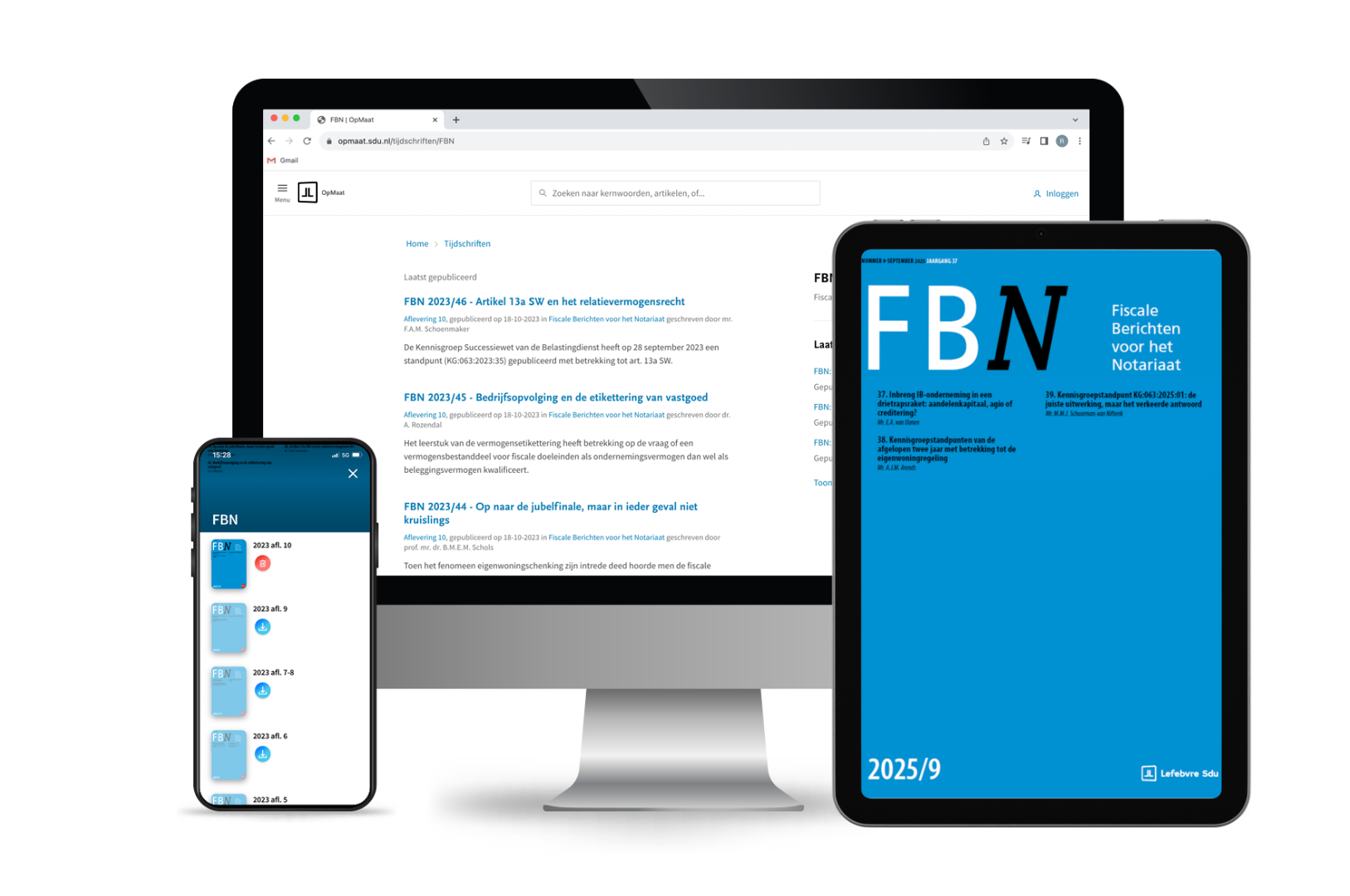 Fiscale Berichten voor het Notariaat FBN (online + app)