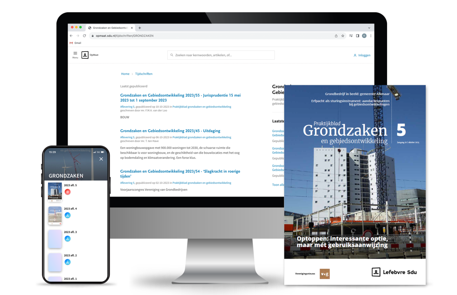 Grondzaken en Gebiedsontwikkeling (online, tijdschrift en app)