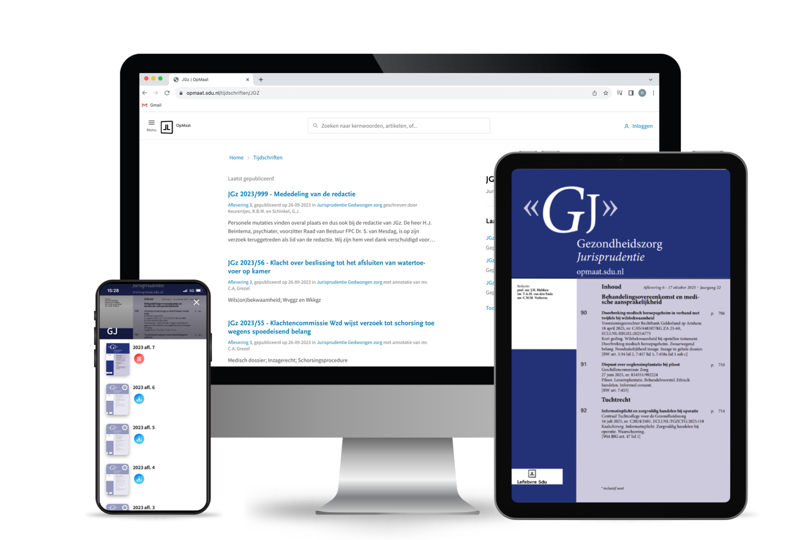 Gezondheidszorg Jurisprudentie (online + app)