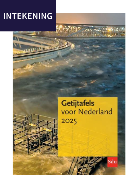 Getijtafels voor Nederland (abonnement)