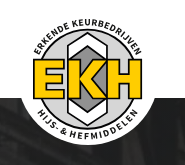 EKH Hijs- en hefmiddelen, erkende keurbedrijven