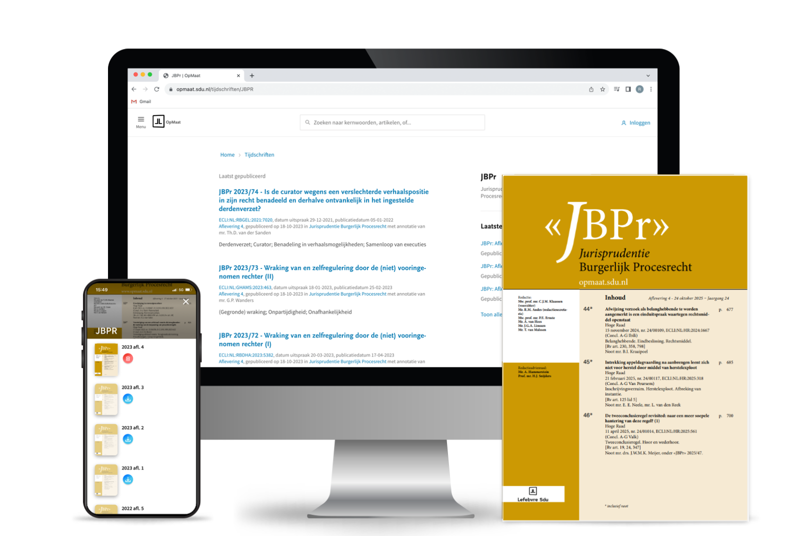 Jurisprudentie Burgerlijk Procesrecht (online + app)