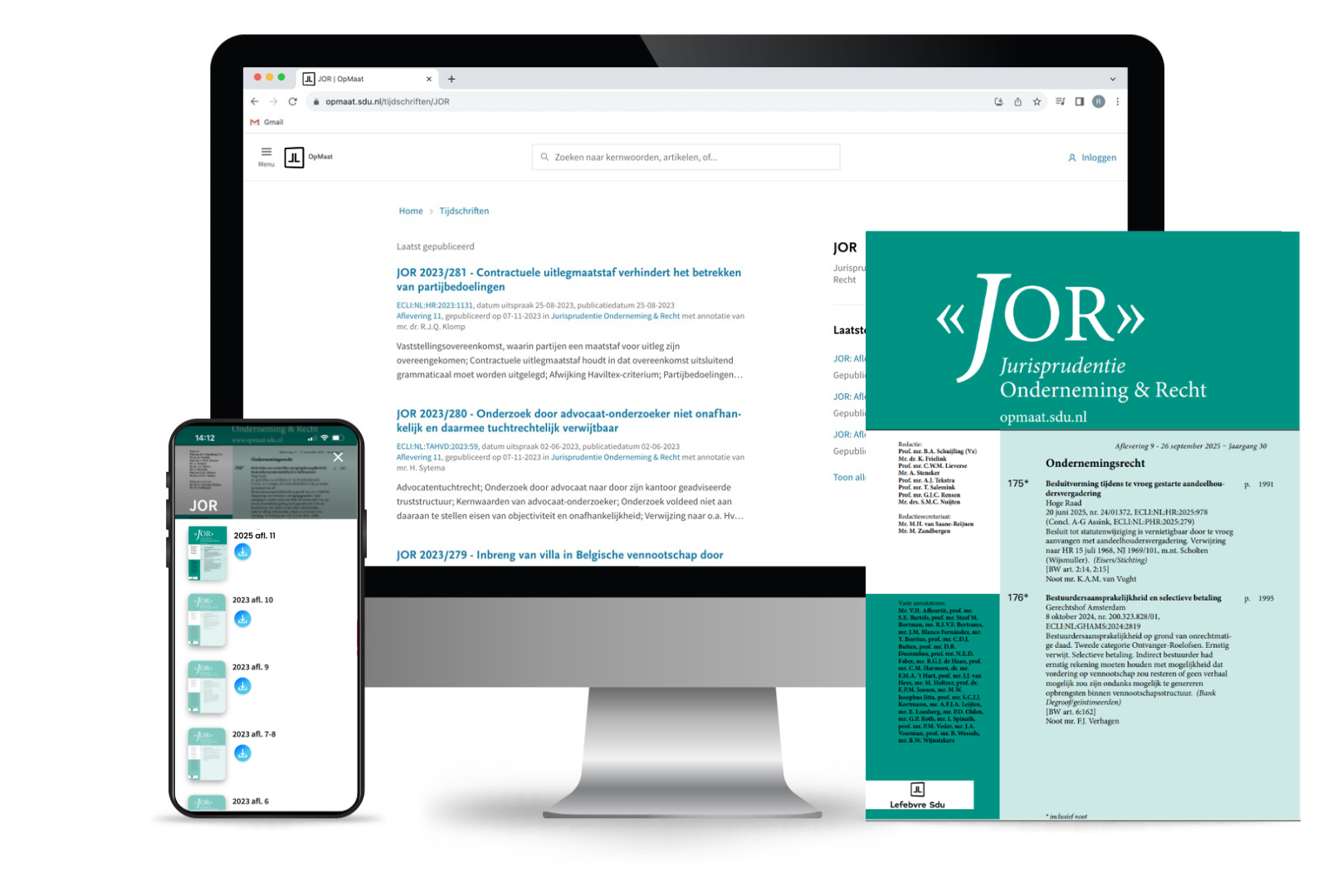 Jurisprudentie Onderneming & Recht (Online+app+folio)
