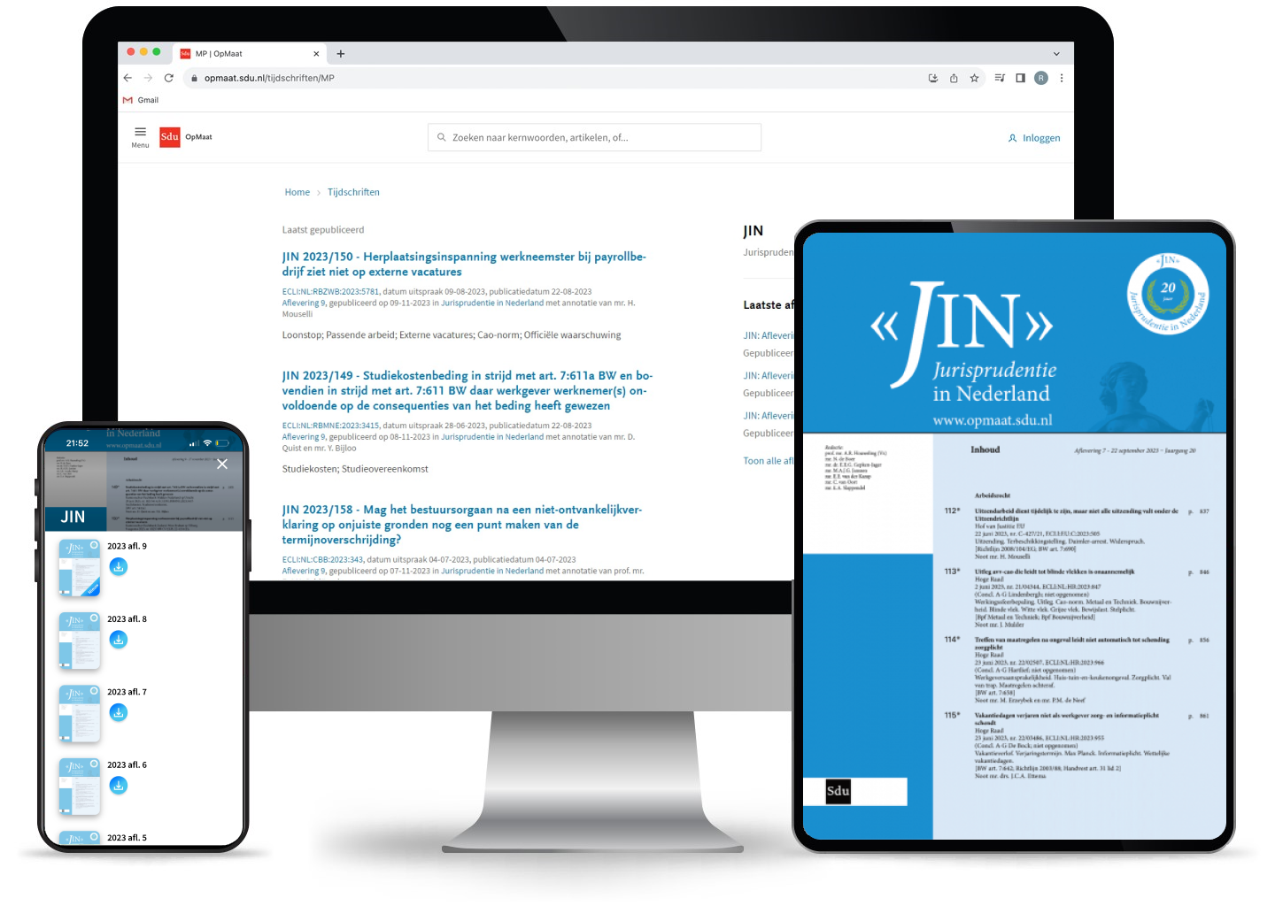 Jurisprudentie in Nederland (online + app)