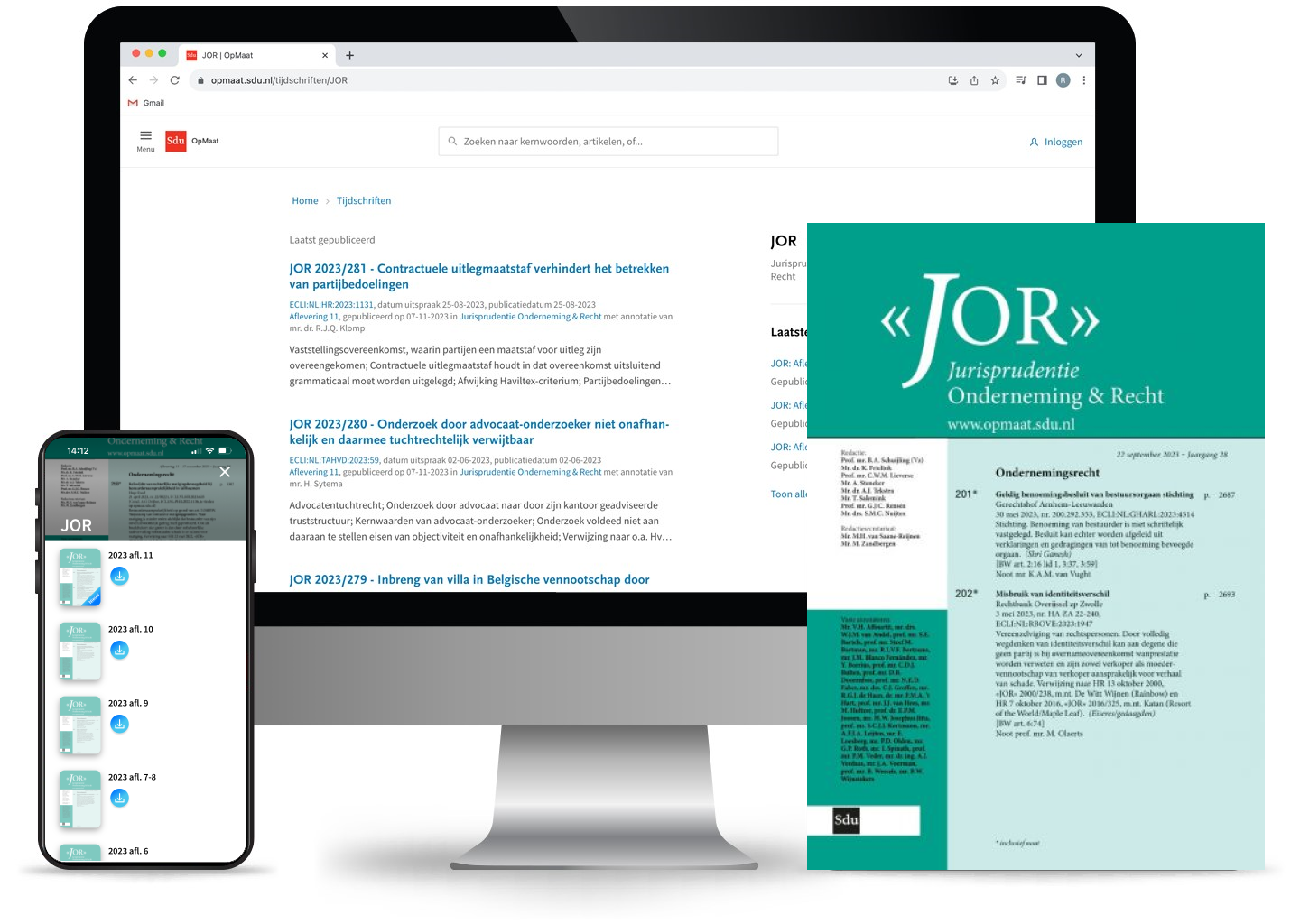 Jurisprudentie Onderneming & Recht (Online+app+folio)