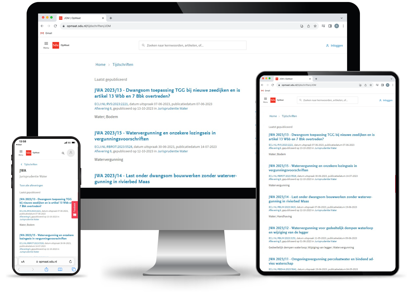 Jurisprudentie Waterrecht (online)