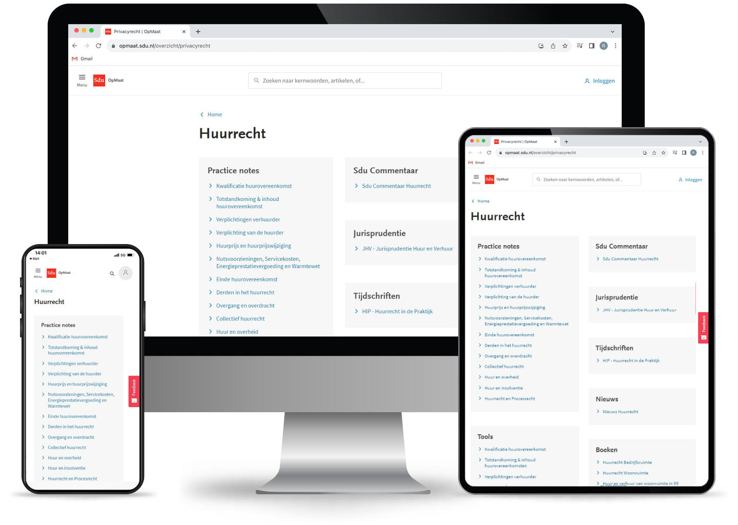 OpMaat Huurrecht Plus (Online+app)