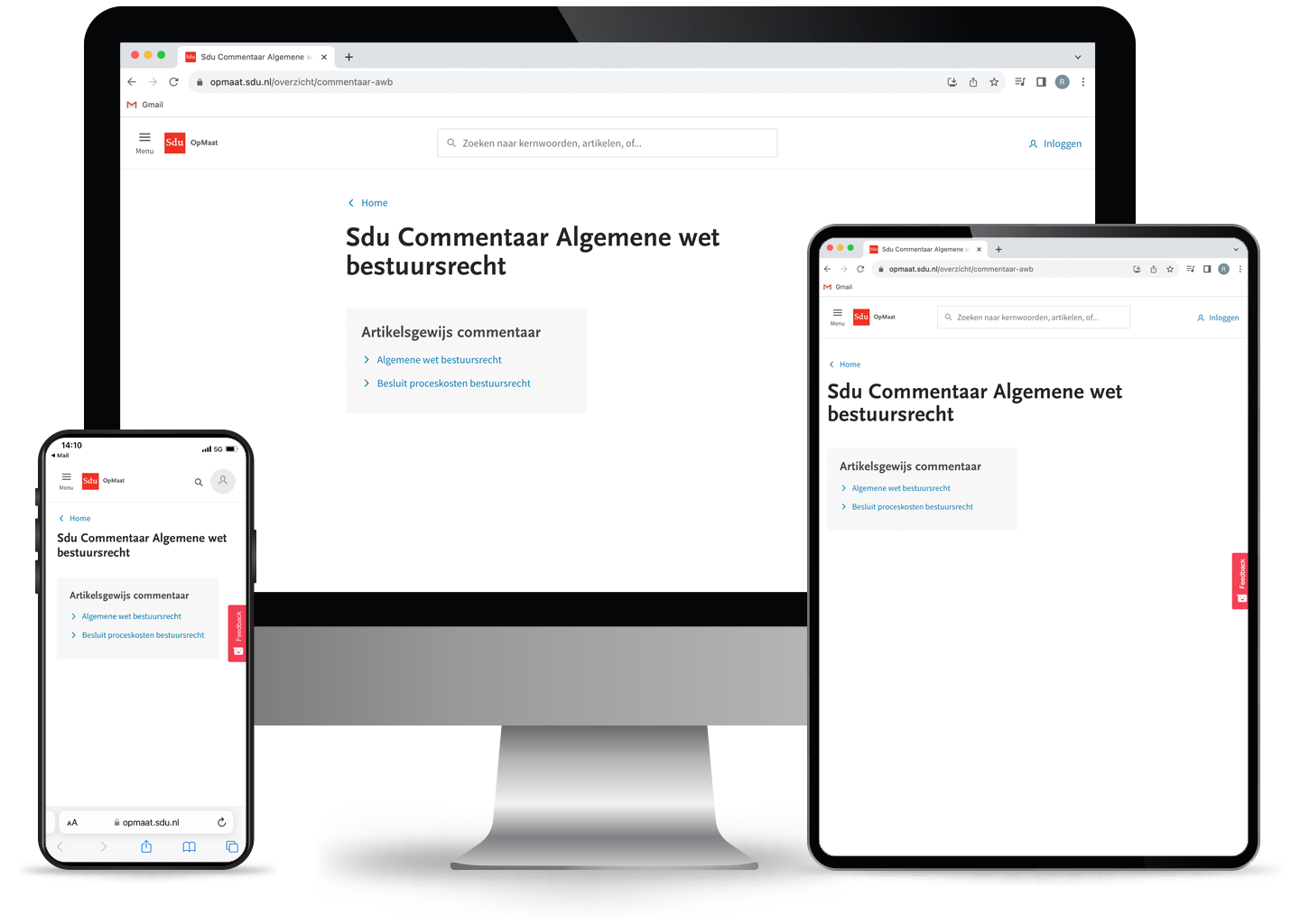 Sdu Commentaar Algemene wet bestuursrecht (online)