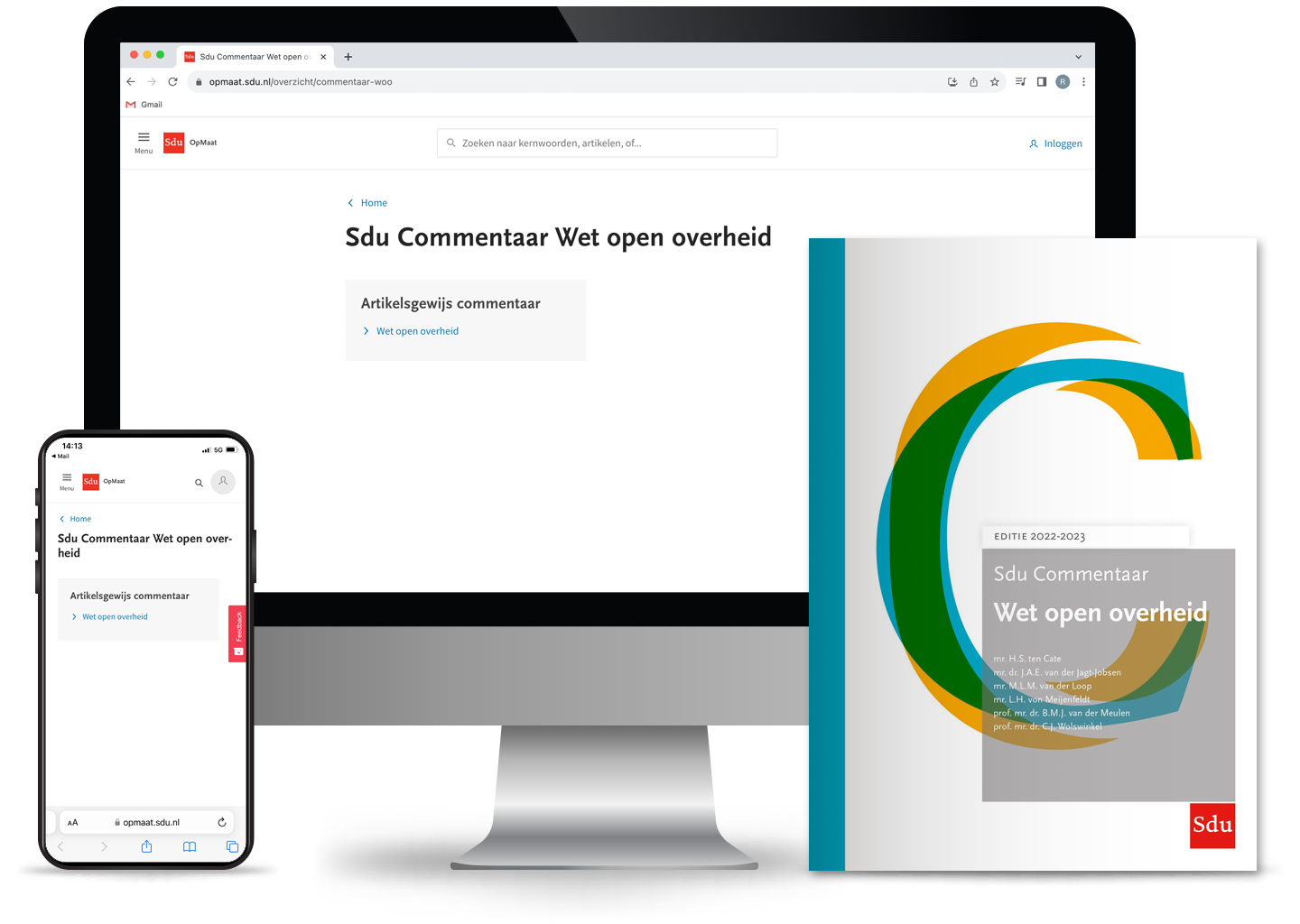 Sdu Commentaar Wet open overheid (online + boek)