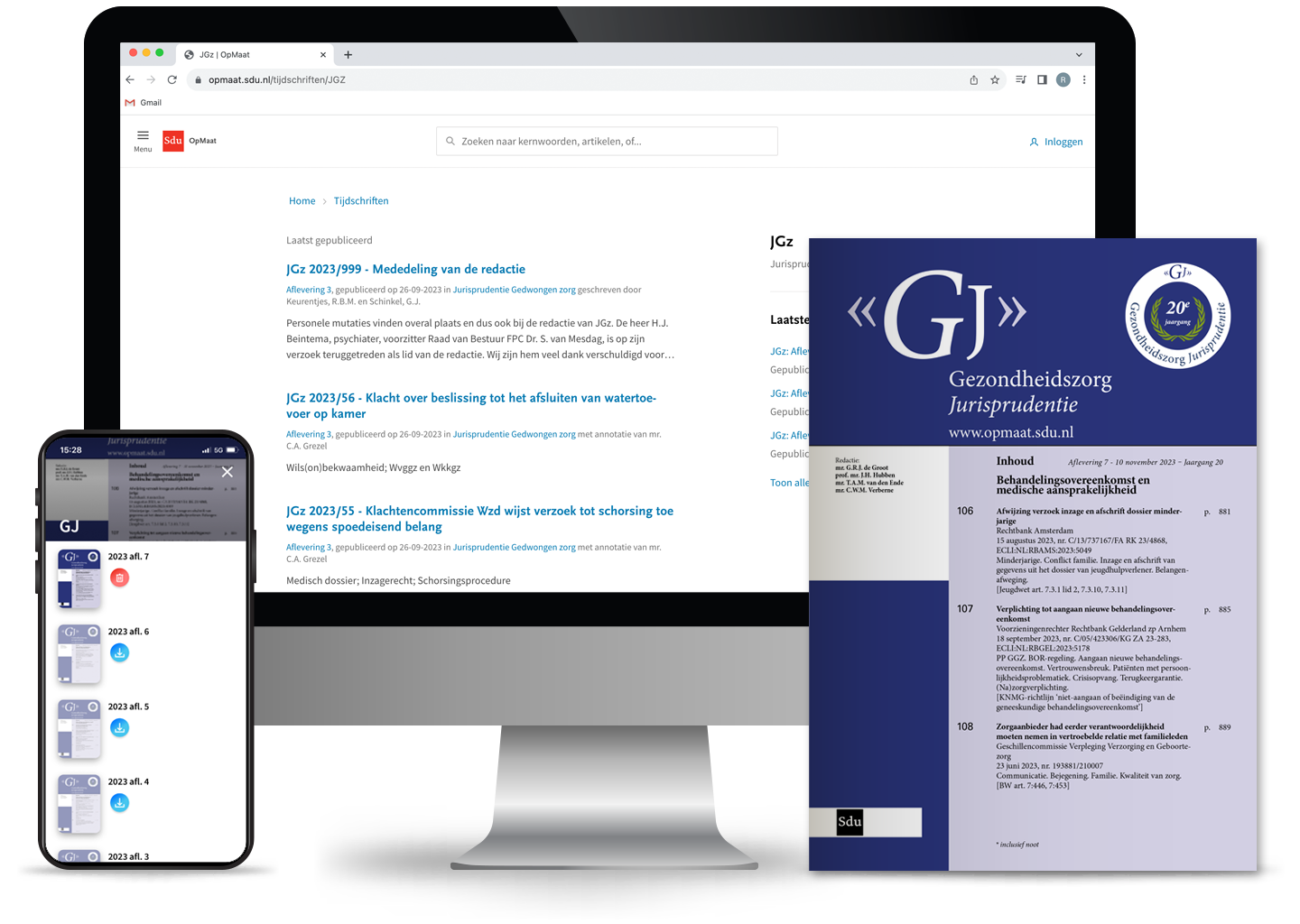 Gezondheidszorg Jurisprudentie (online + app + tijdschrift)
