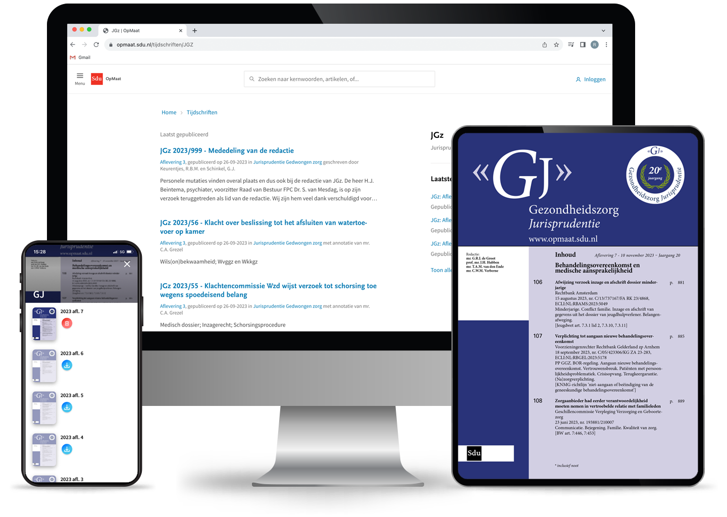 Gezondheidszorg Jurisprudentie (online + app)