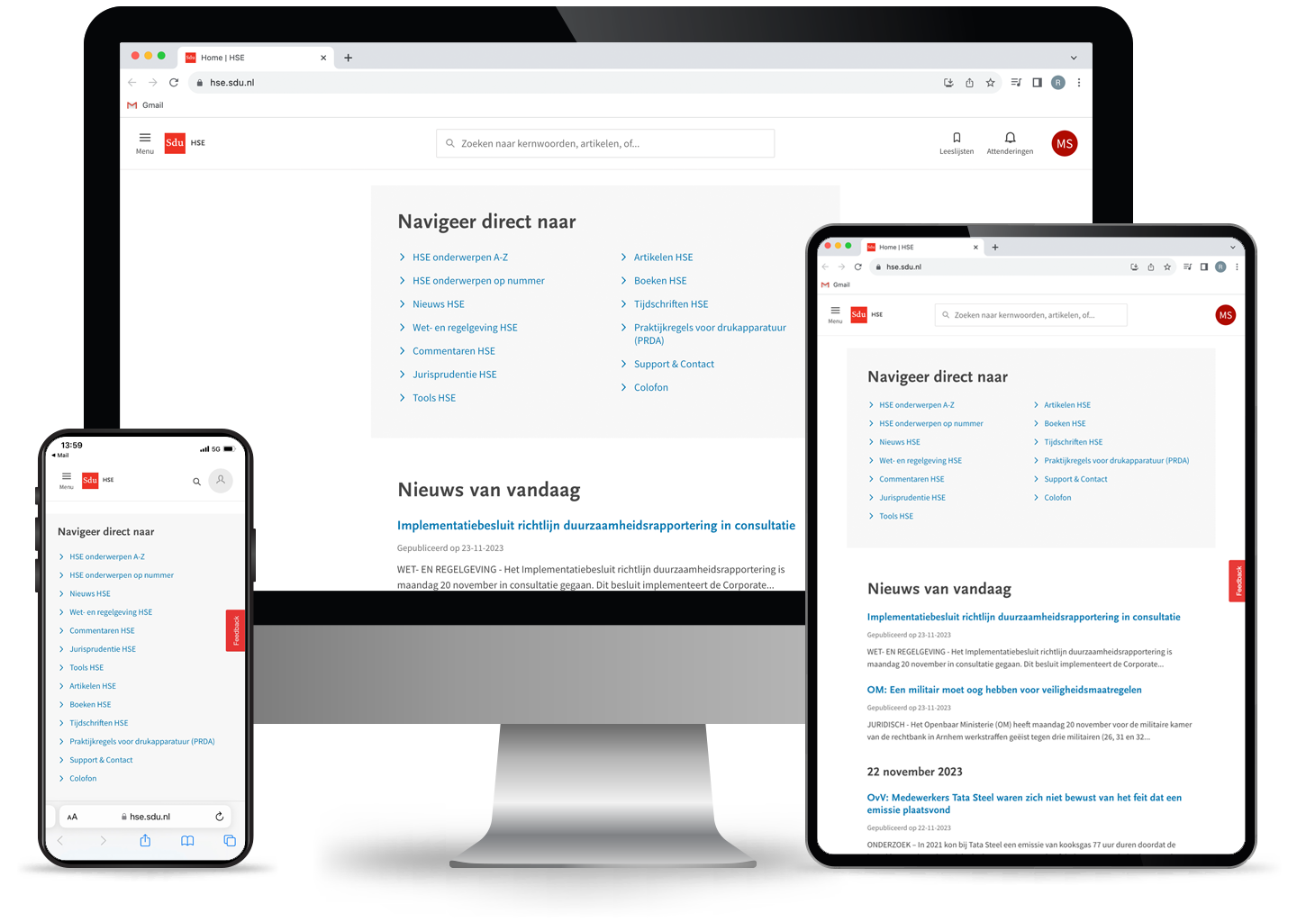Sdu HSE online arbo praktijkinformatie en regelgeving