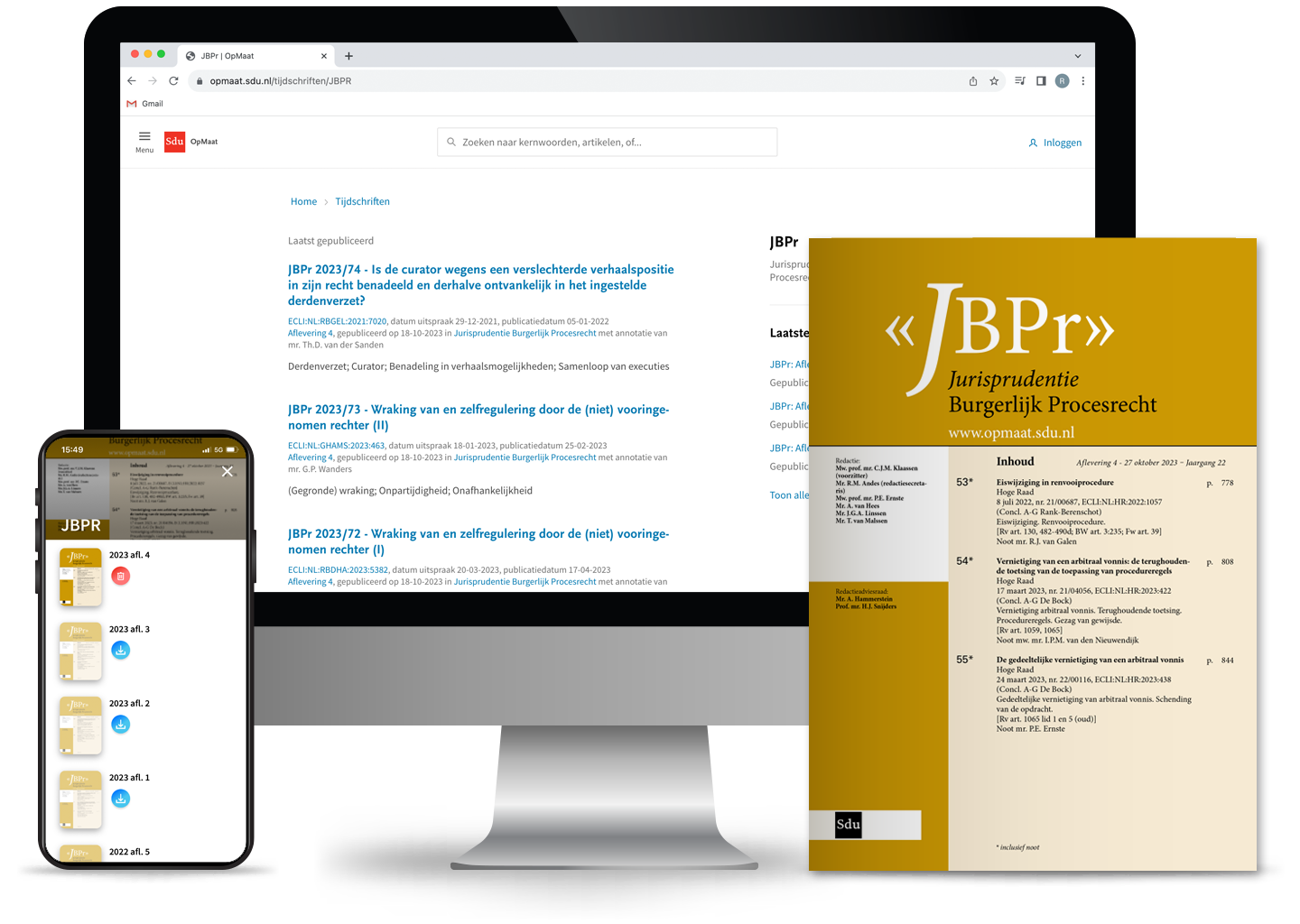 Jurisprudentie Burgerlijk Procesrecht (online + app + tijdschrift)