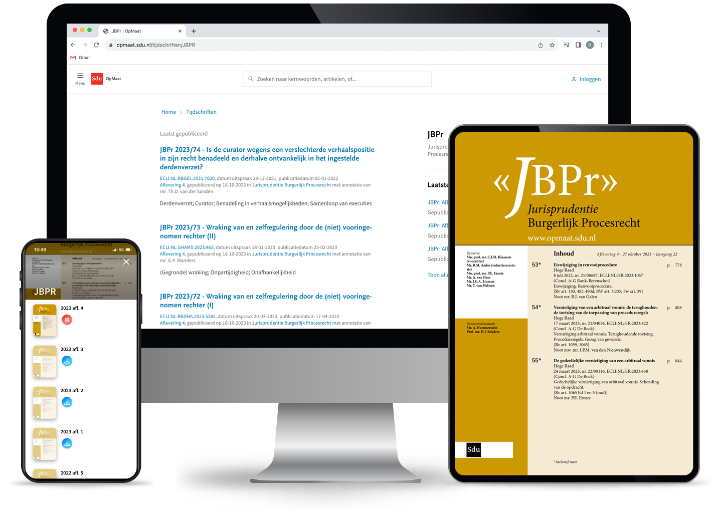 Jurisprudentie Burgerlijk Procesrecht (online + app)