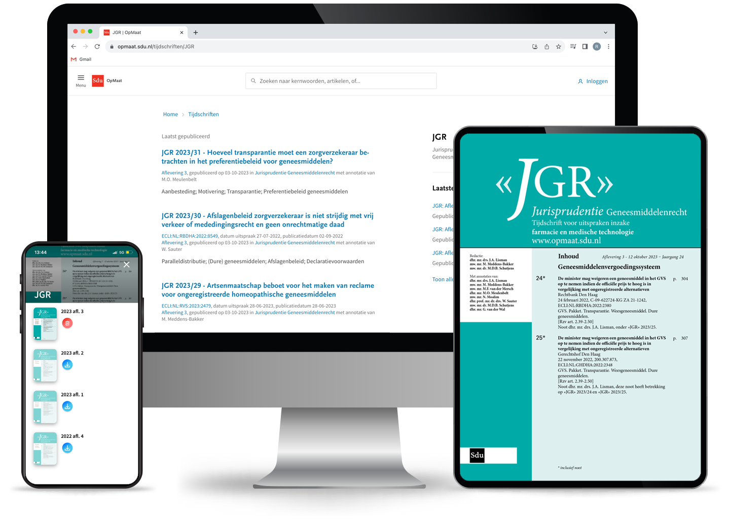 Jurisprudentie Geneesmiddelenrecht (online + app)