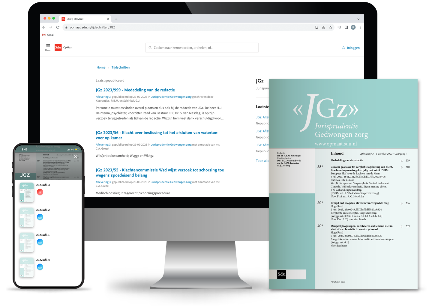 Jurisprudentie Gedwongen Zorg (online + app + tijdschrift)