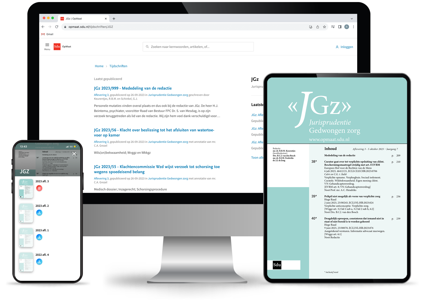 Jurisprudentie Gedwongen Zorg (online + app)