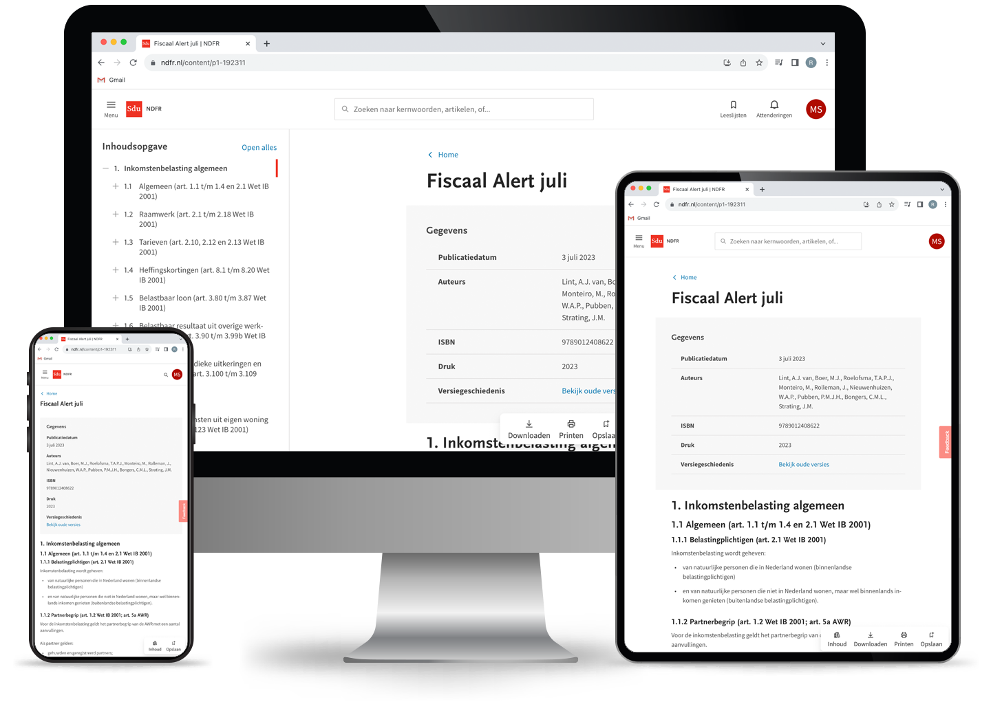 NDFR Fiscaal Alert Online