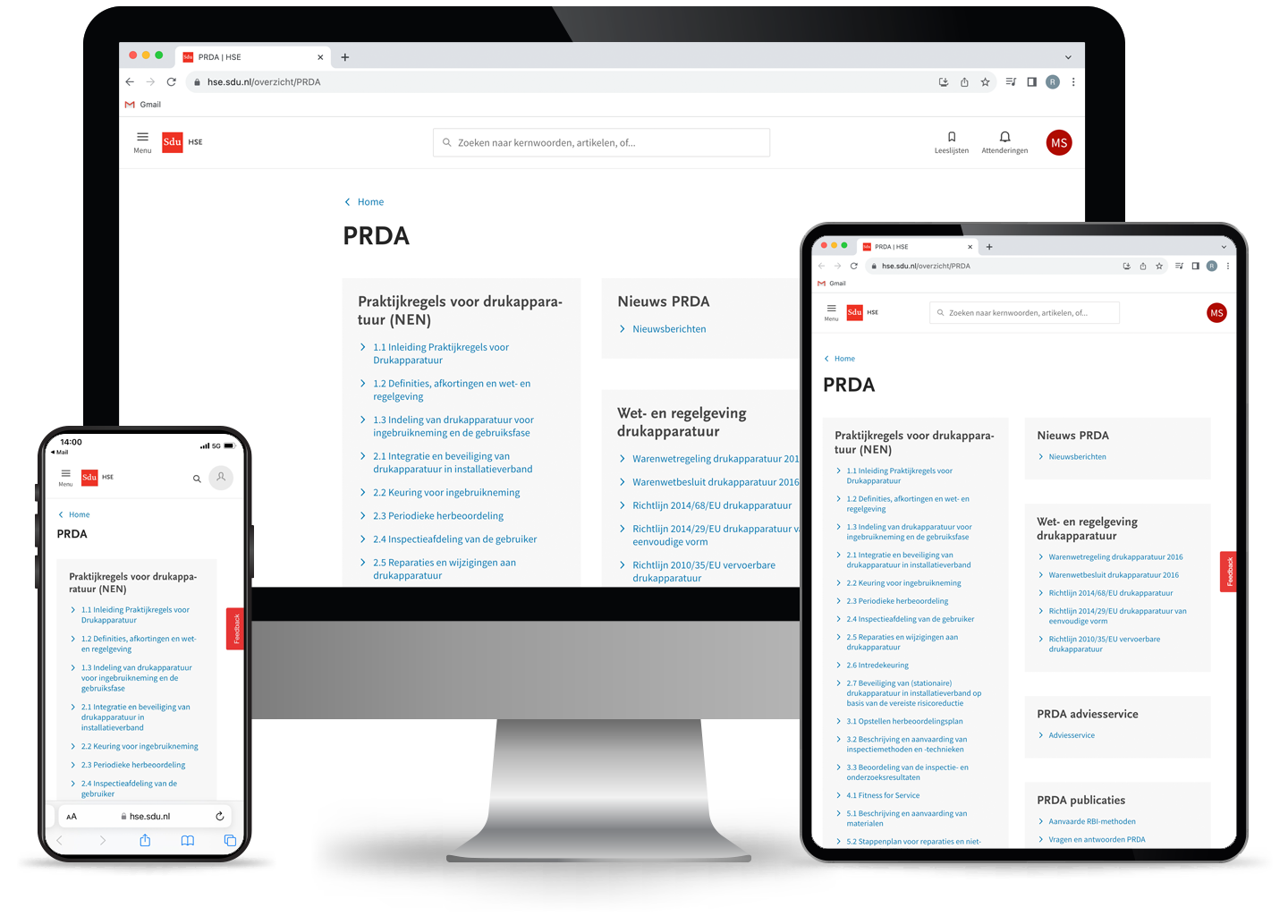 Praktijkregels voor Drukapparatuur (online)