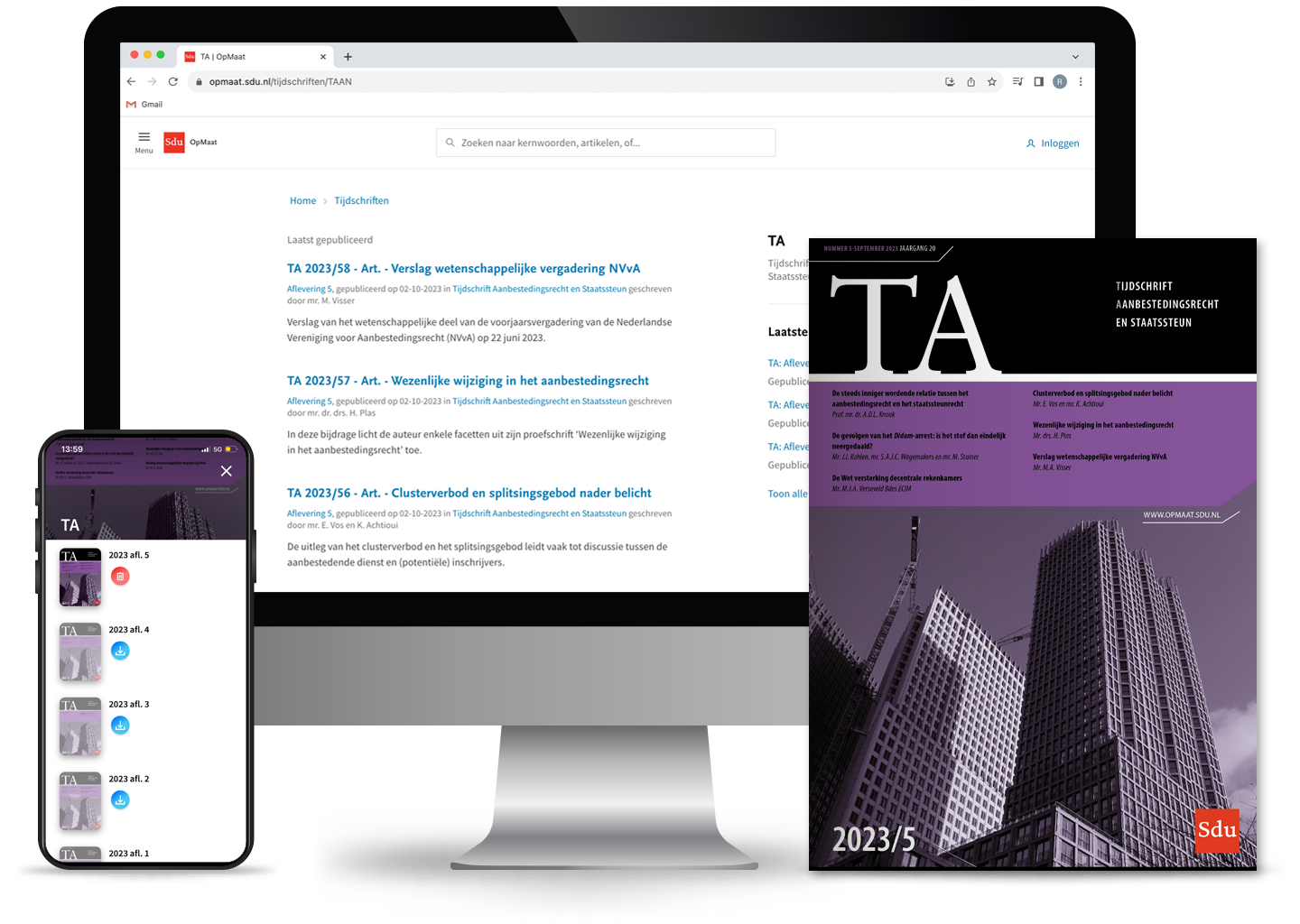 Tijdschrift Aanbestedingsrecht & Staatssteun (online + app + tijdschrift + nieuwsbrief)