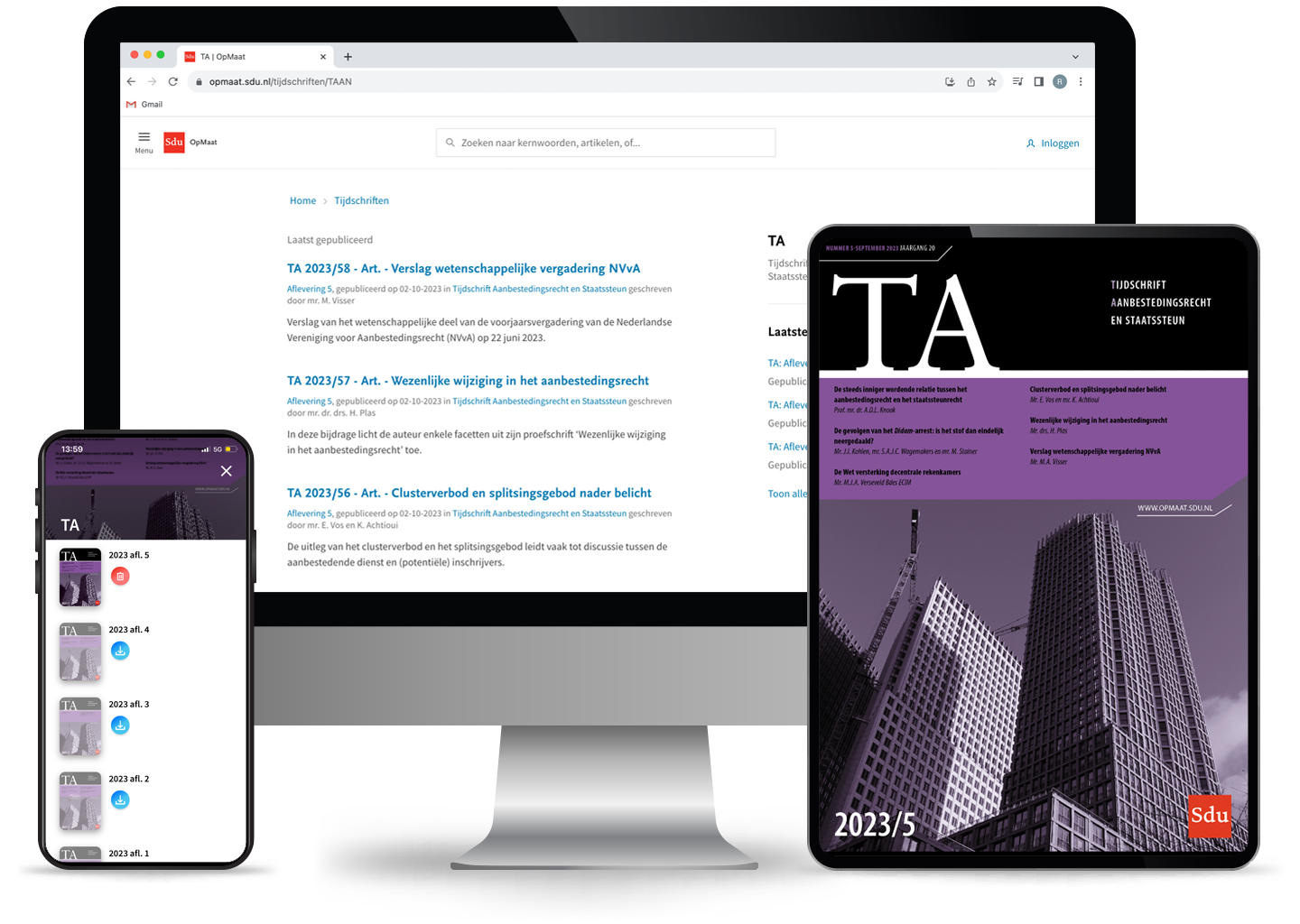 Tijdschrift Aanbestedingsrecht & Staatssteun (online + app + nieuwsbrief)