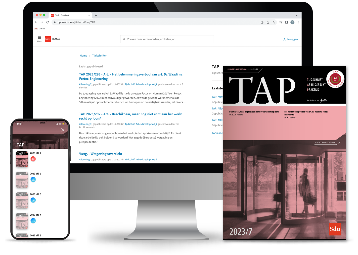 Tijdschrift Arbeidsrechtpraktijk (online + app + tijdschrift + nieuwsbrief)