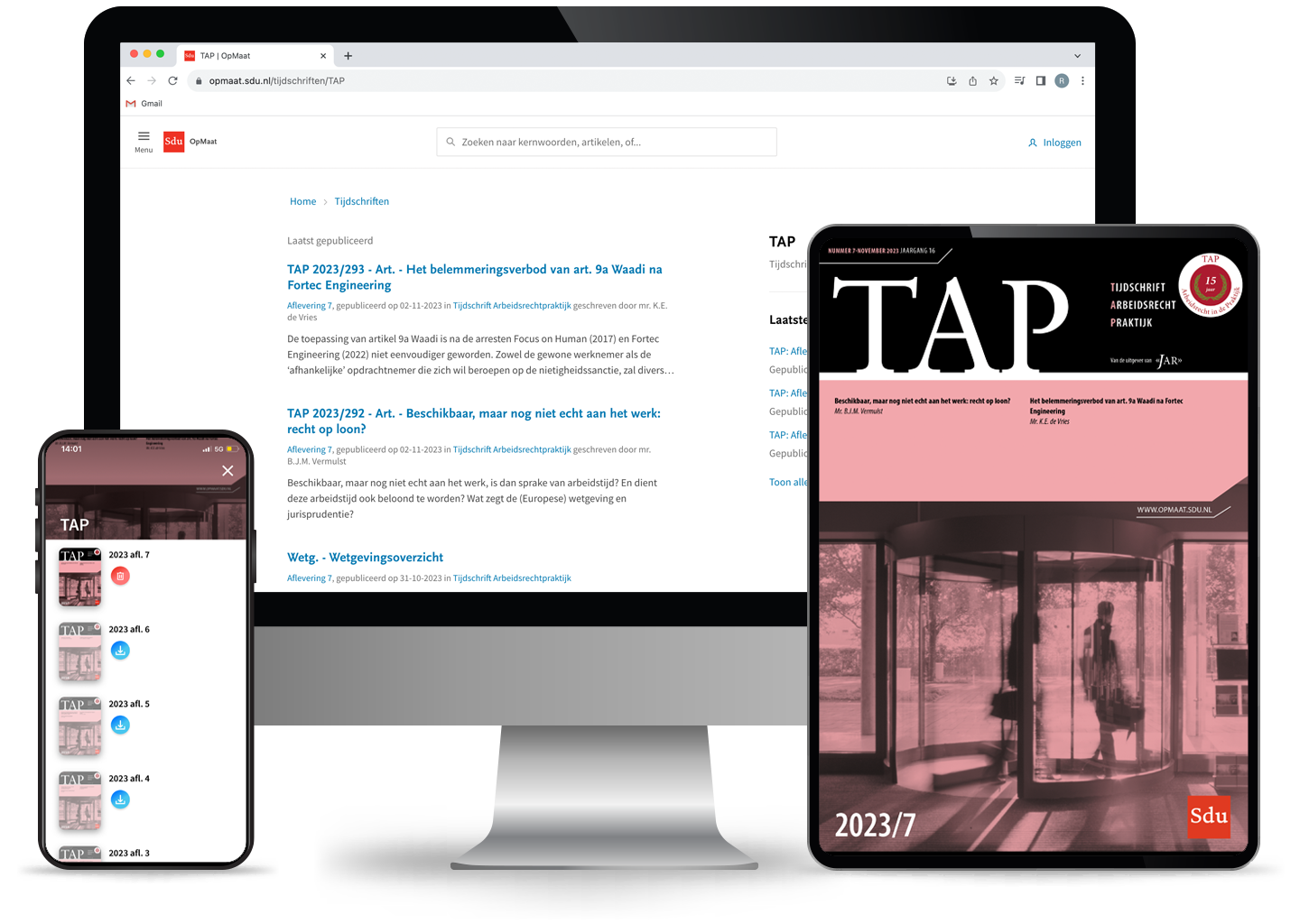 Tijdschrift Arbeidsrechtpraktijk (online + app + nieuwsbrief)
